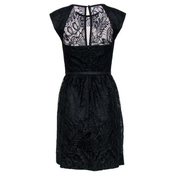 Trina Turk 🌹 Black Lace A-Line Cocktail Dress 🌿 - Picture 6 of 16